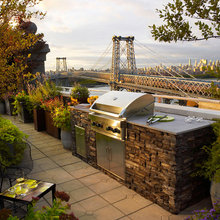 outdoor kitchen