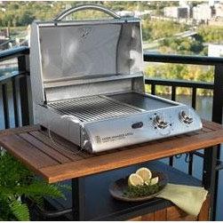 20" Electric Grill in Stainless Steel - Outdoor Grills