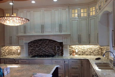 Example of a classic kitchen design in Calgary