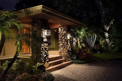 Inspiration for a timeless home design remodel in Tampa