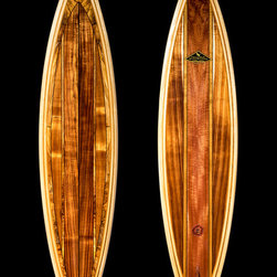 7'-3" Wooden Surfboards - Products