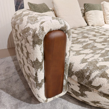Curved Modular Sectional Sofa 5012
