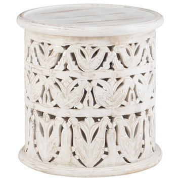Indie Side Table White
