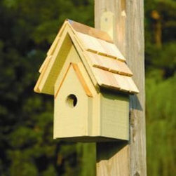 Classic Bird House - Celery - Birdhouses