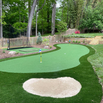 Back Garden Putting Green