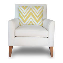 PURE Inspired Design - Zaida Eco-Friendly Chair - Organic Fabric - Armchairs And Accent Chairs