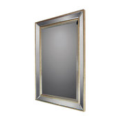 Kingwin Mirror Framed mirror, Antique Gold, 24"x36"