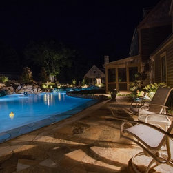 Nashville Pool and Water Feature Lighting - Landscape Lighting