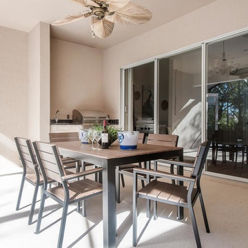 Executive Style Home in Westchase Staged With Warm Colors