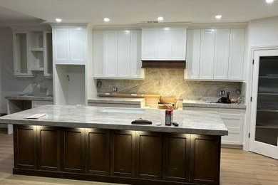 Example of a kitchen design in Other