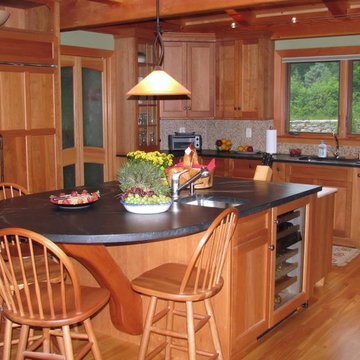 Timber Frame Kitchen