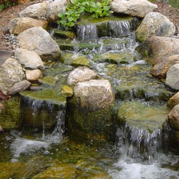 Ponds With Waterfalls