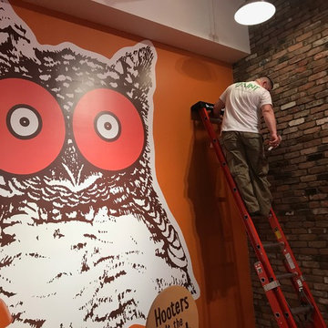 NYC Hooters - Commercial Painting