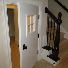 under stairs
