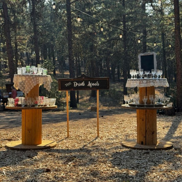 Wedding Design in the Forests of Chelan, WA
