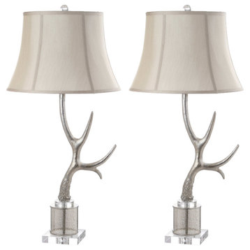 Safavieh Adele Horn Table Lamps, Set of 2
