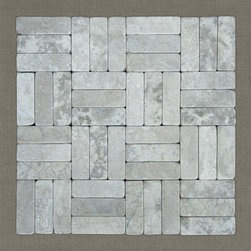 KALA - Ivory | 12" x 12" | Marble Mosaic - Mosaic Tile