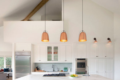 Inspiration for a transitional kitchen remodel in San Francisco