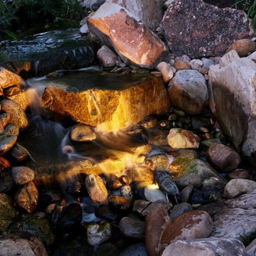 Lighting For Water Fall