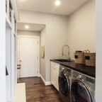 Dog shower in the mud room - Transitional - Laundry Room - Raleigh - by ...