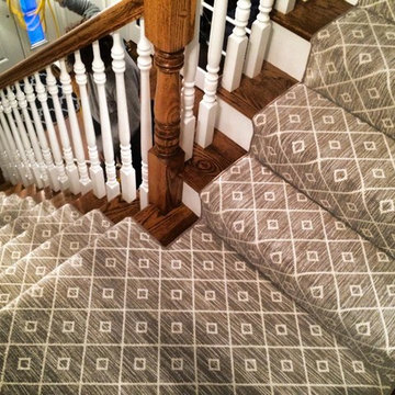 Stair project from this past week in Foxboro, MA