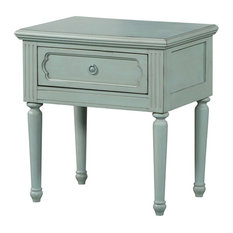 Acme Morre Nightstand, Antique Teal