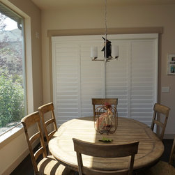 Large Sliding Door - Interior Shutters