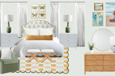 Wrightsville Beach - Bedroom - Digital Design
