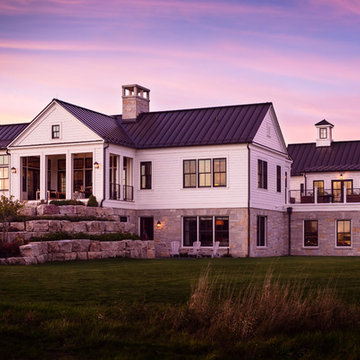 Contemporary House on the Prairie