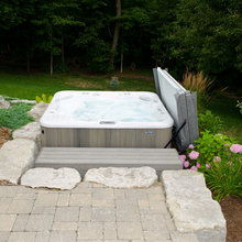 Hot Tub And Patio