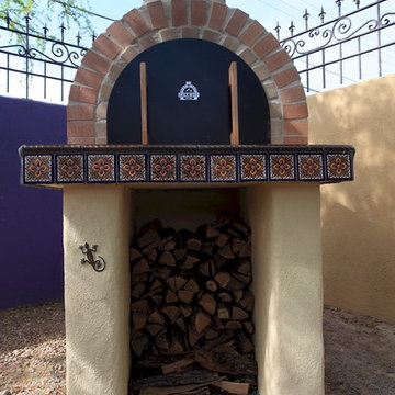 The Zavacky Famliy Wood Fired Brick Pizza Oven in Arizona