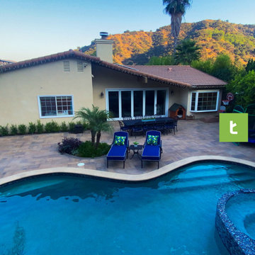 Backyard Remodel in Glendale, CA