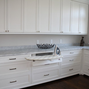 Bohemian utility room in Charlotte.