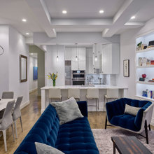 Blue Interior Elements