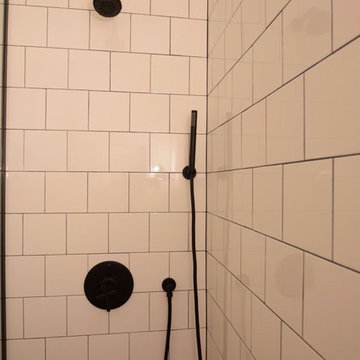 1st Black & White Master Bath