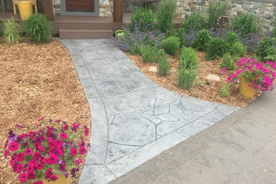 Patio - contemporary patio idea in Minneapolis