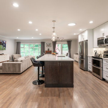 Beautifully Redesigned Kitchen and Dining Area in Fairfax VA