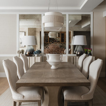 Beach Style Dining Room