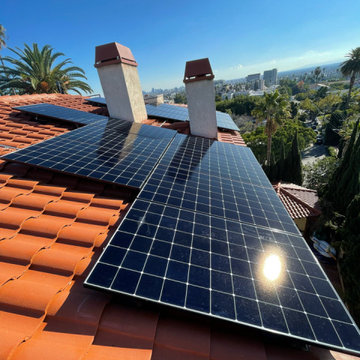 Solar system & Batteries.