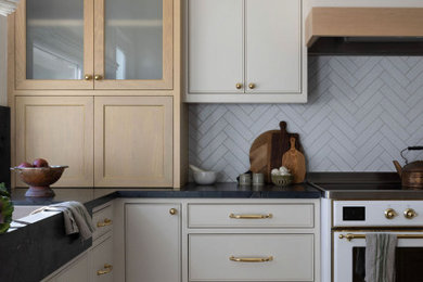 Beach style kitchen photo in San Francisco