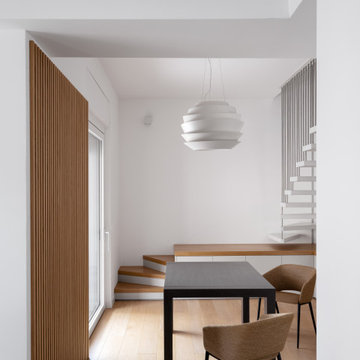 Casa “AL” duplex contemporaneo tra volumi e prospettive
