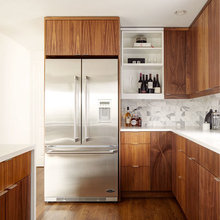 Warm Wood Cabinets