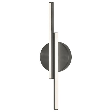 Ella 2 Light Wall Sconce, Black