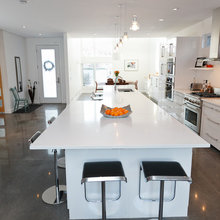 Polished concrete floors