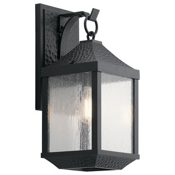 Outdoor Wall 1-Light, Distressed Black