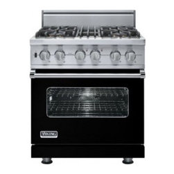 Viking 30" Pro-style Dual-fuel Range, Black Liquid Propane | VDSC5304BBKLP - Gas Ranges And Electric Ranges