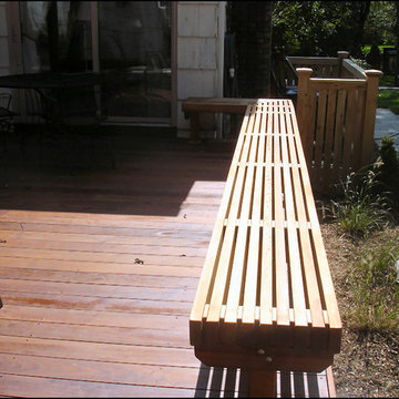 Summit, NJ Ground Level Ipe Deck