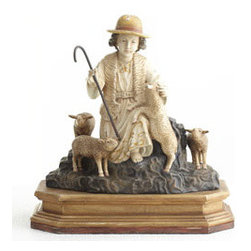 Shepherd Statue - New - Holiday Accents And Figurines
