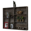 Hexon Reclaimed Wood Wall Shelf
