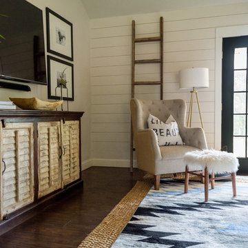 My Houzz: DIY Updates Add Rustic Farmhouse Touches to a Home